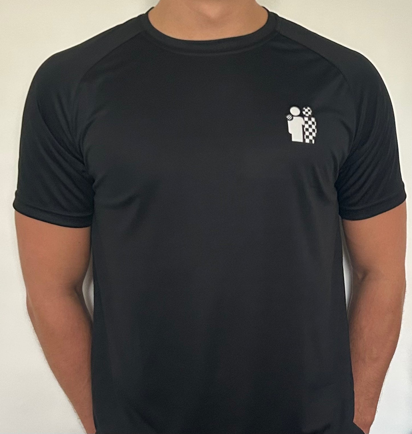Men's Short Sleeve Dri Fit Top - Black